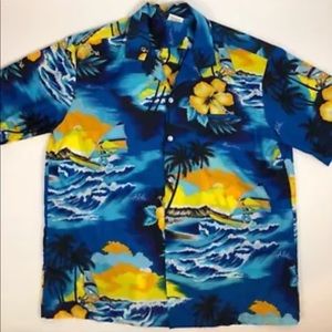 Mens XL Hawaiian Shirt Kalena Fashions Hawaii